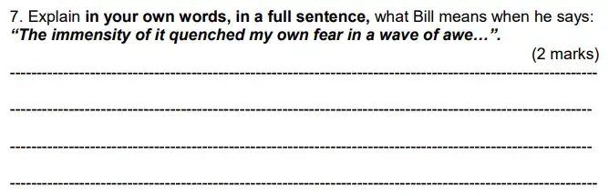 Question 07 - Emanuel School – 11+ English Sample Paper 2 – 2022