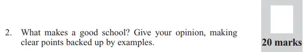 Writing task 02 - Group 1 – 11+ English Paper – 2016