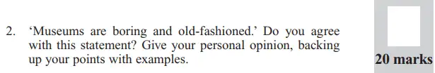 Writing task 02 - The North London Independent Girl's School's Consortium Group 2 – 11+ English Entrance Examination – 2016