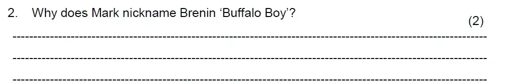 Question 12 - Haberdashers Monmounth School for Girls – 11 Plus Exam English Sample Paper – 2023