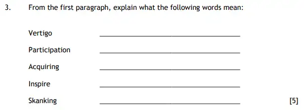 Question 03 - The Haberdashers' Aske's Boys’ School (HABS) 11 Plus English Sample Paper - 2016