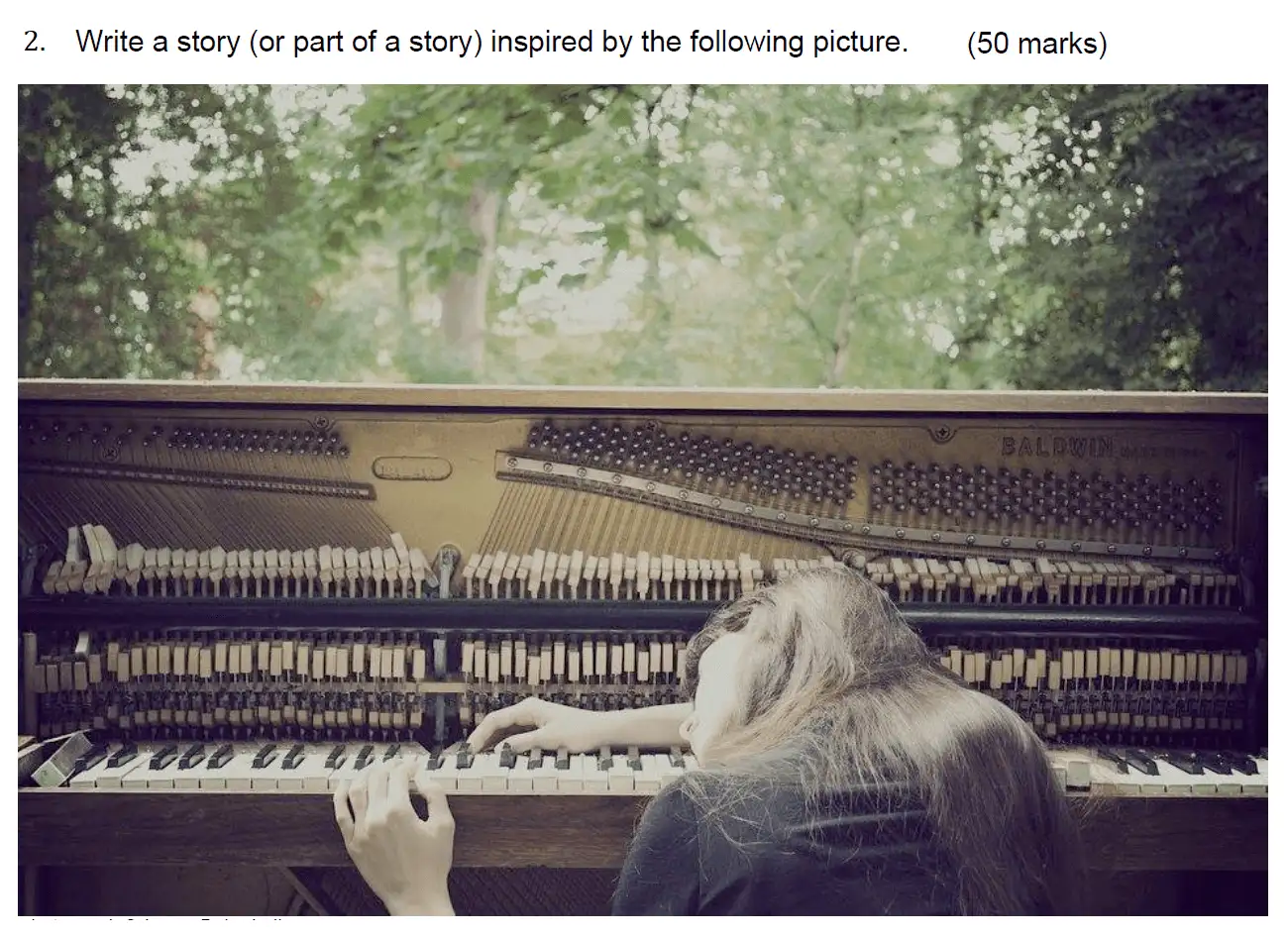 Writing task 02 - Hampton Court House – 11+ English Entrance Paper –  2025