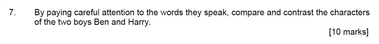 Question 07 - Hampton Court House – 11+ English Entrance Paper –  2025