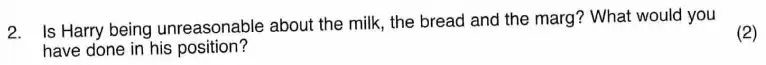 Question 02 - ISEB – 11+ English Practice Paper – 2009-2010
