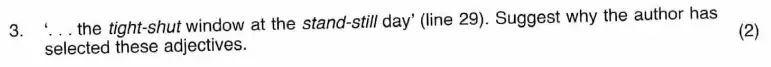 Question 03 - ISEB – 11+ English Practice Paper – 2009-2010