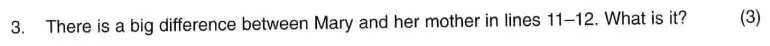 Question 03 - ISEB – 11+ English Practice Paper – 2009