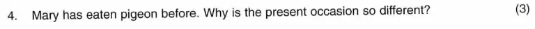 Question 04 - ISEB – 11+ English Practice Paper – 2009