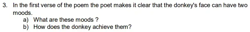 Question 03 - King Edward’s High School for Girls 11 Plus English Example Paper