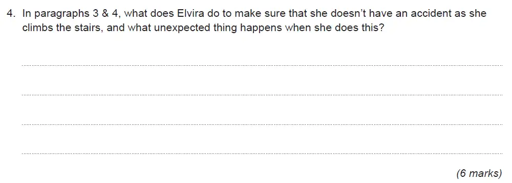 Question 2023 - King’s College School - 11 Plus English Specimen Paper