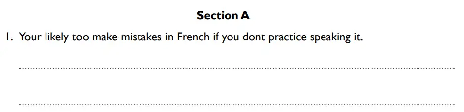 Question 01 - King’s College School 11 Plus English Specimen Paper 2019