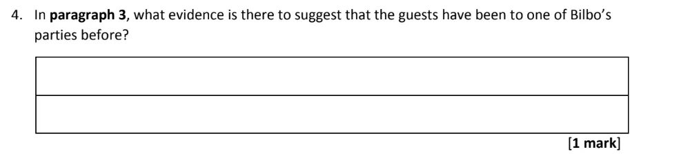 Question 04 - The Latymer School – 11+ English Entrance Examination – 2025