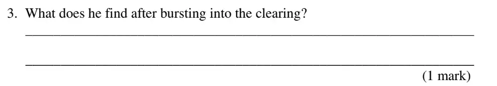 Question 03 - The Latymer School – 11+ Exam English Specimen Paper – 2025