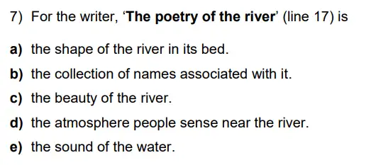 Question 07 - Latymer Upper School 11 Plus English Sample Papers 1 – 2024