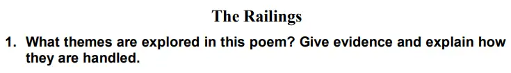 Question 01 - Magdalen College School - 11+ English Sample Paper