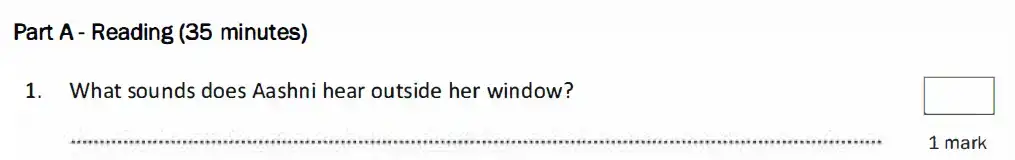 Question 2021 - North London Collegiate School - 11 Plus English Entrance Exam Paper - 2021