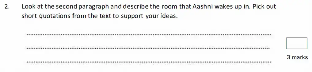Question 2021 - North London Collegiate School - 11 Plus English Entrance Exam Paper - 2021