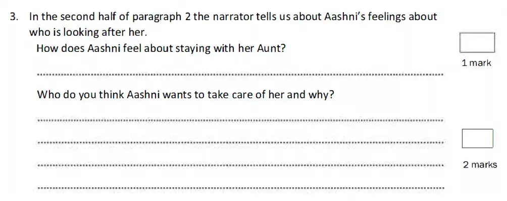 Question 2021 - North London Collegiate School - 11 Plus English Entrance Exam Paper - 2021