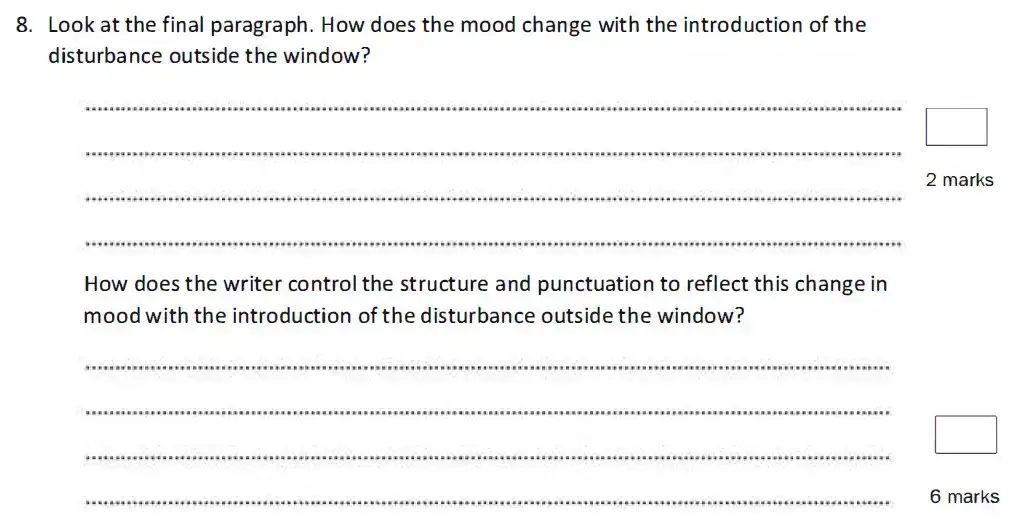 Question 2021 - North London Collegiate School - 11 Plus English Entrance Exam Paper - 2021