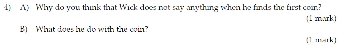 Question 04 - Oundle School – 11+ Exam English Junior Entrance Exam Sample Paper – 2019