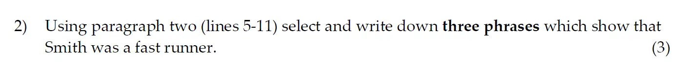 Question 02 - Oundle School – 11+ English Junior Entrance Exam – 2016