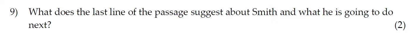 Question 09 - Oundle School – 11+ English Junior Entrance Exam – 2016