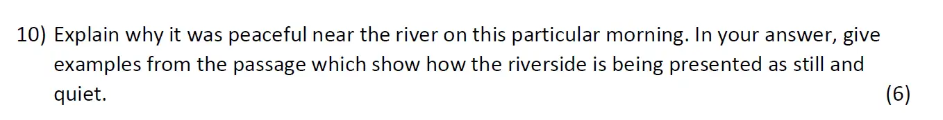 Question 10 - Oundle School – 11+ English Junior Entrance Exam – 2017