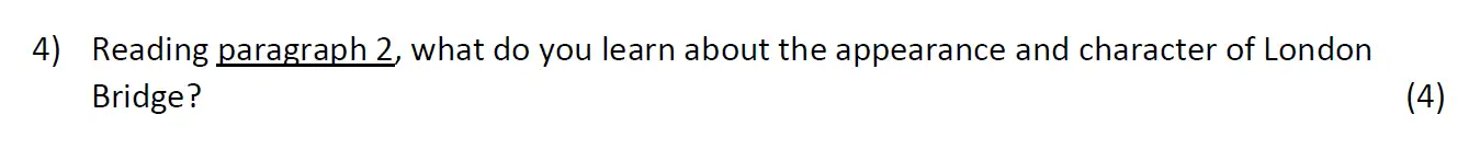 Question 04 - Oundle School – 11+ English Junior Entrance Exam – 2017