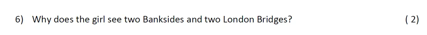 Question 06 - Oundle School – 11+ English Junior Entrance Exam – 2017