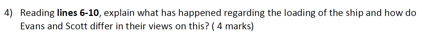 Question 04 - Oundle School – 11+ English Junior Entrance Exam – 2018