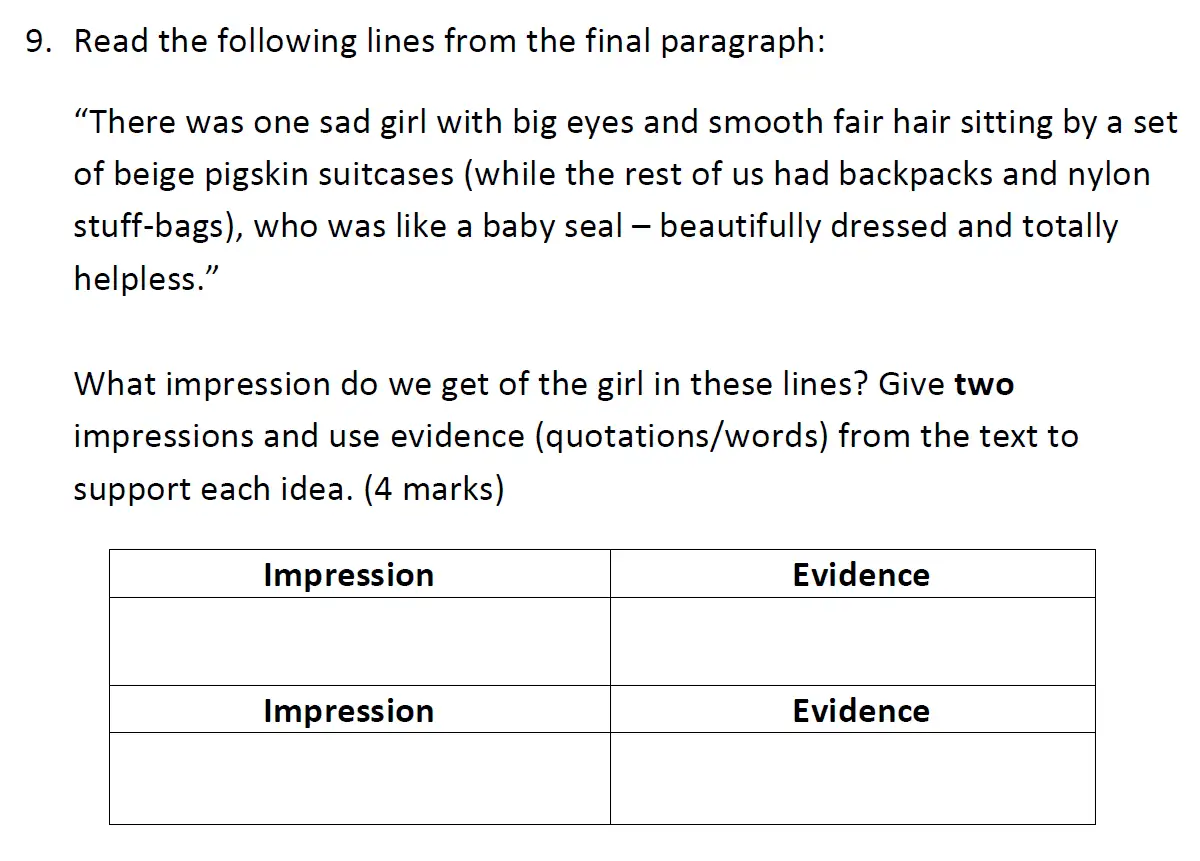 Question Paper - Reigate Grammar School – 11+ English Entrance Exam Paper – 2026