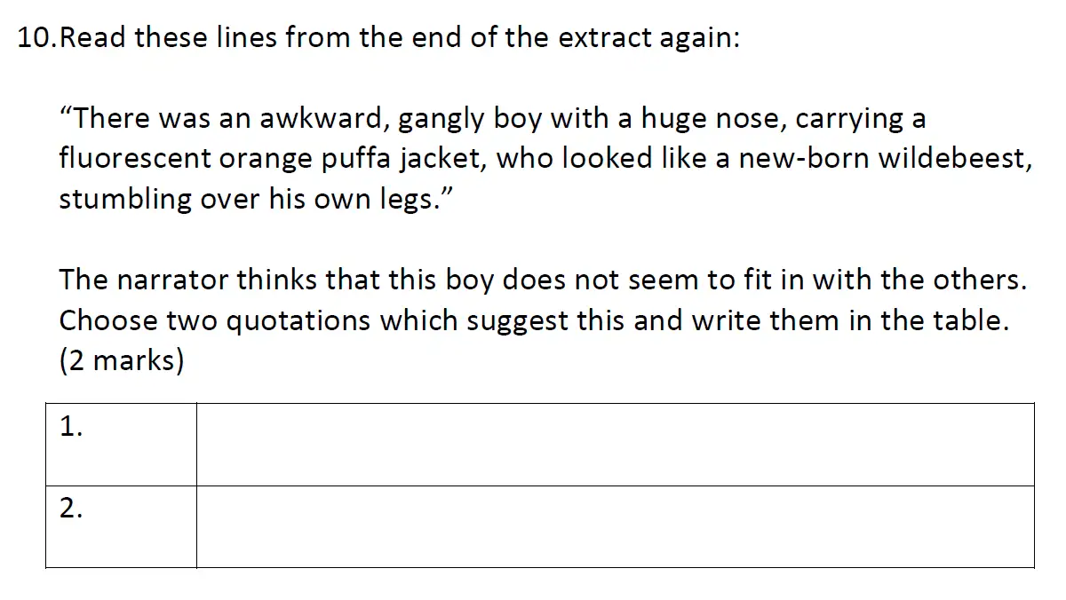 Question Paper - Reigate Grammar School – 11+ English Entrance Exam Paper – 2026