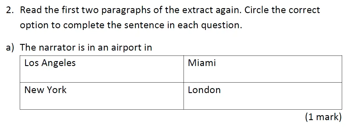 Question Paper - Reigate Grammar School – 11+ English Entrance Exam Paper – 2026