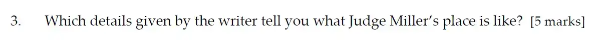 Question 2021 - Sevenoaks School – 11+ English Entrance Examination – 2021