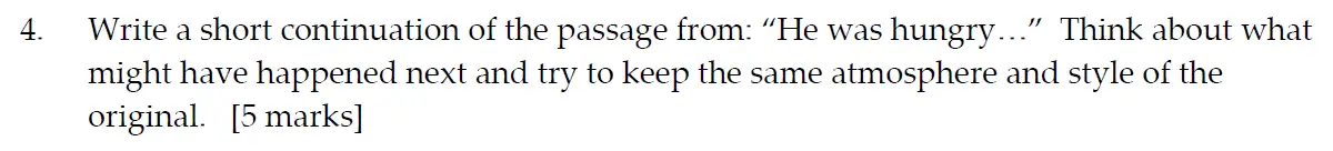 Question 2022 - Sevenoaks School – Eleven Plus English Entrance Examination – 2022