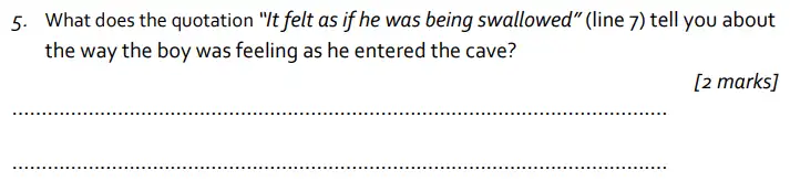 Question 05 - St Albans School – 11 Plus Entrance Examination English Paper – 2014
