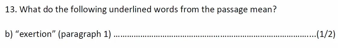 Question 13(b) - St Anselms College – 11+ English Sample Paper – 2026