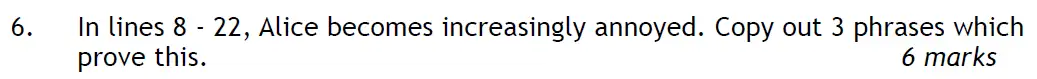 Question 06 - The Haberdashers' Aske's Boys’ School – 11+ English Entrance Examination – 2009