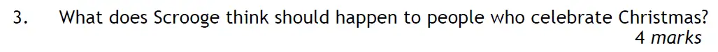 Question 03 - The Haberdashers' Aske's Boys’ School – 11+ English Entrance Examination – 2010