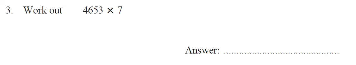 Question 3 - The North London Independent Girls' Schools' Consortium Group 1 Maths 2017