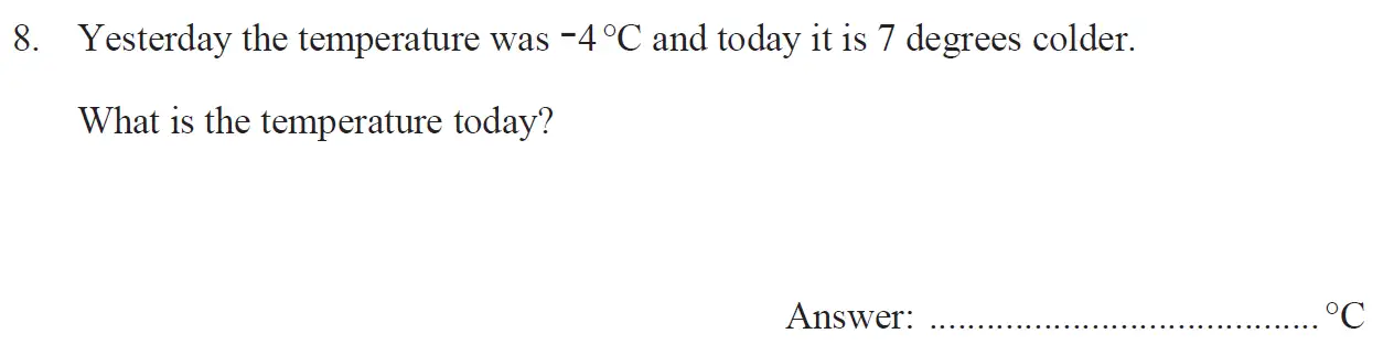Question 8 - The North London Independent Girls' Schools' Consortium Group 1 Maths 2017
