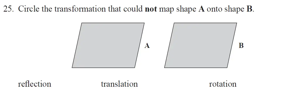 Question 25 - The North London Independent Girls' Schools' Consortium Group 1 Maths 2017
