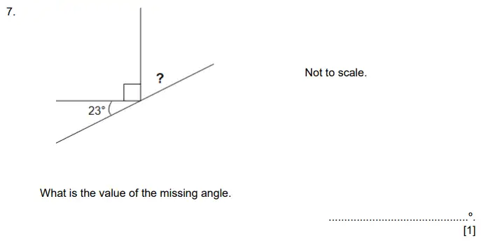 Question 7 - Aldenham School – 11+ Maths Sample Paper 2023