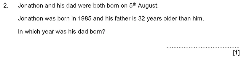 Question 2 - Aldenham School – 11+ Maths Sample Paper 2022