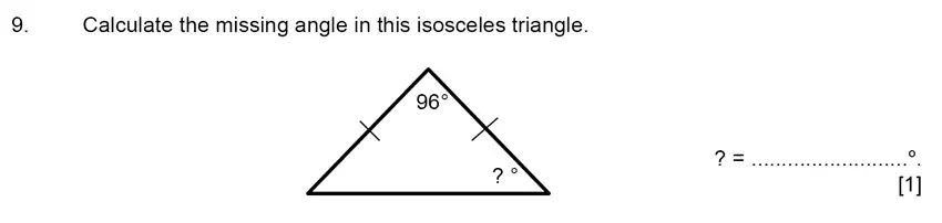 Question 9 - Aldenham School – 11+ Maths Sample Paper 2022