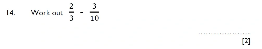 Question 14 - Aldenham School - 11 Plus Maths Sample Paper - 2025