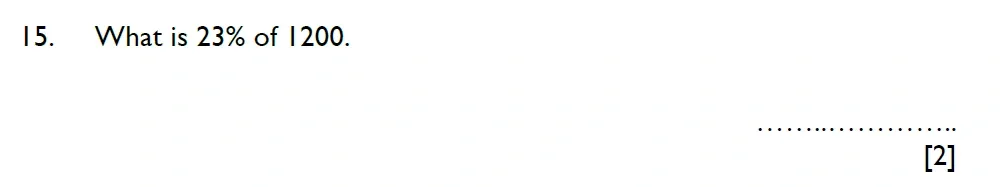 Question 15 - Aldenham School - 11 Plus Maths Sample Paper - 2025