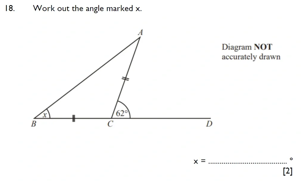 Question 18 - Aldenham School - 11 Plus Maths Sample Paper - 2026