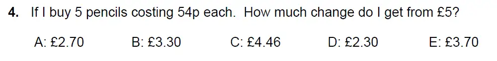 Question 4 - Alleyn's Sample Examination Paper 2 - 2024