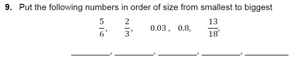 Question 9 - Alleyn's Sample Examination Paper 2 - 2024