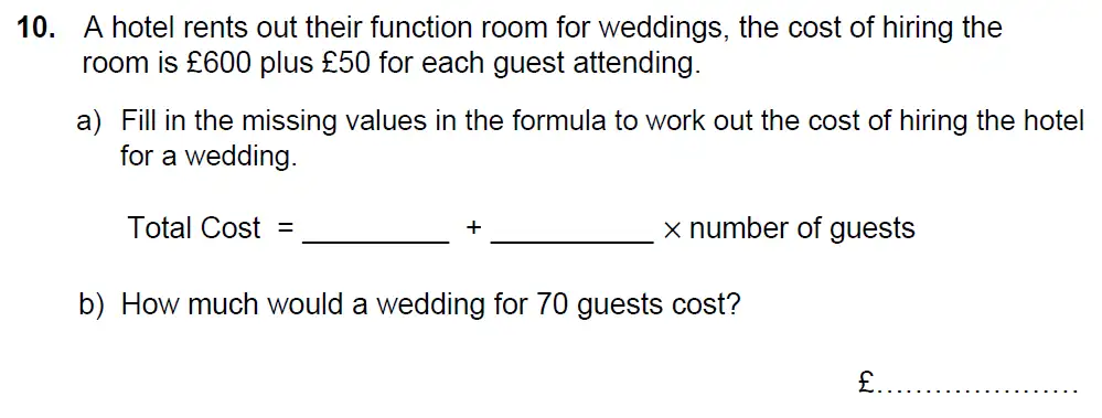 Question 10(a,b) - Alleyn's Sample Examination Paper 2 - 2024